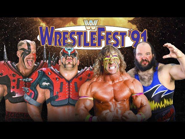 FULL HOME VIDEO: WrestleFest ’91 – Warrior vs. Earthquake, LOD vs. Hart Foundation and more!