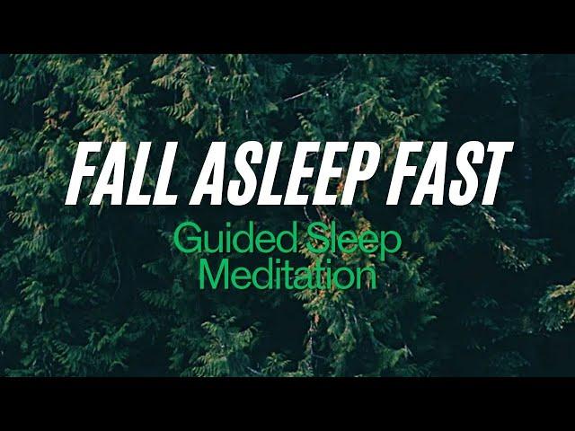 Guided Sleep Meditation | FALL ASLEEP FAST with relaxing music