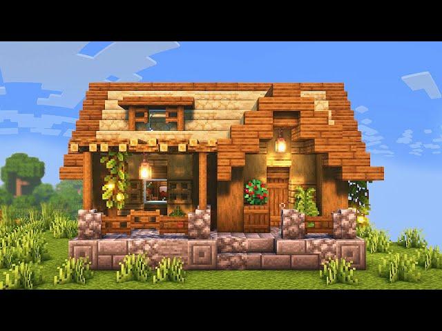 Minecraft Starter Haus bauen Tutorial 1.20 - Starter Haus bauen in Minecraft Survival Tutorial