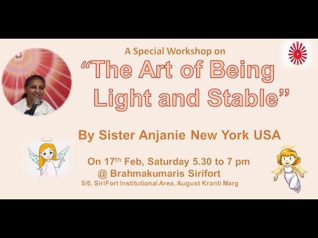 Special Class By BK Sister Anjanie New York USA Brahma Kumaris Sirifort