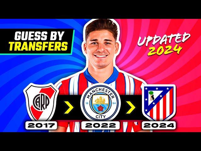 GUESS THE PLAYER BY THEIR TRANSFERS - SEASON 2024/2025 | QUIZ FOOTBALL TRIVIA 2024