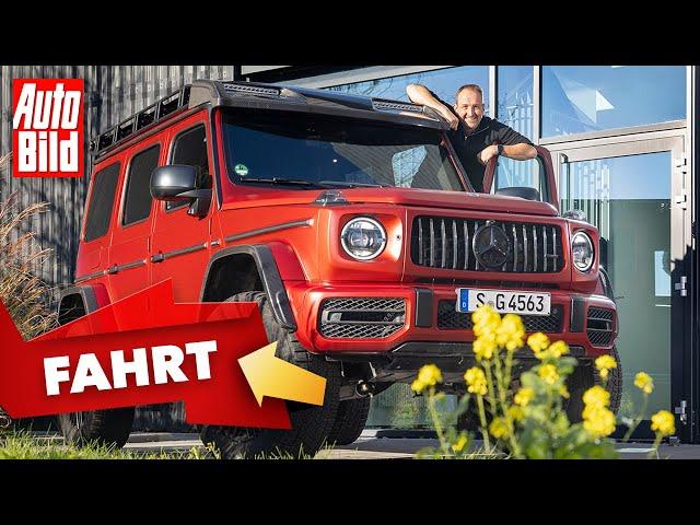 Mercedes-AMG G 63 4x4² (2022) | So fährt sich das 585 PS V8-Gelände-Monster | mit Thomas Geiger