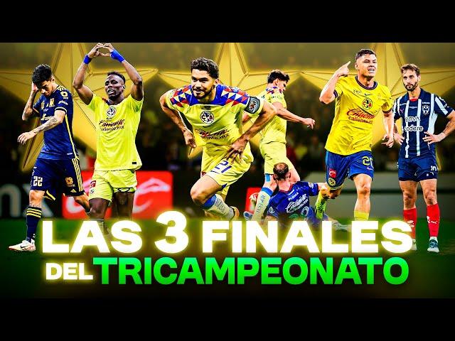 Las 3 FINALES del TRICAMPEONATO del AMÉRICA ⭐⭐⭐