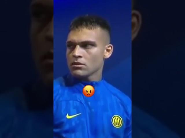  Otamendi y Lautaro hablando antes del Inter - Benfica #futbol