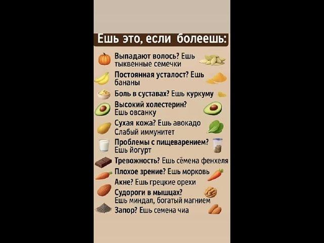Ешь это если болеешь