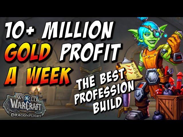 Make MILLIONS from WoW Professions Guide - 10+ MILLION GOLD Profit per Week just Crafting