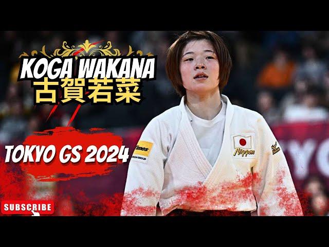 Koga Wakana【古賀若菜】I GOLD MEDALIST -48Kg I Tokyo Grand Slam 2024