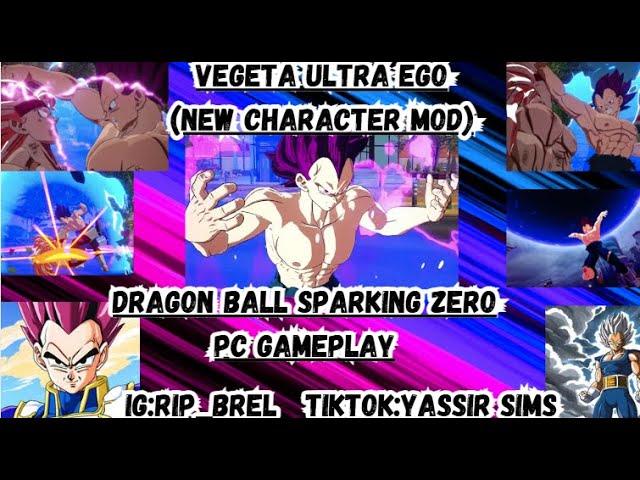 VEGETA ULTRA EGO(CHARACTER MOD):DRAGON BALL SPARKING ZERO PC GAMEPLAY #vegeta #vegetaultraego #2024