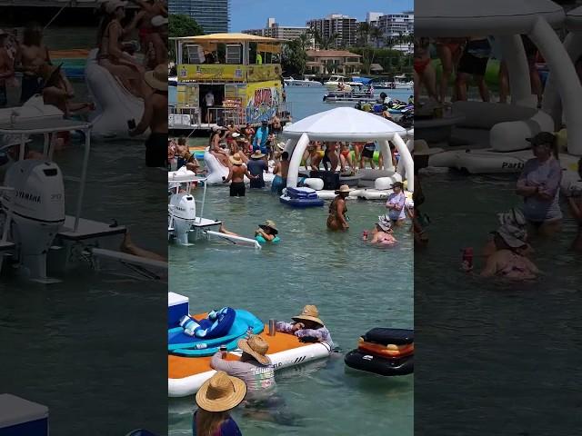 Sandbar life Miami haulover