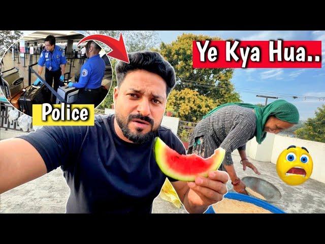 Airport पर Police ने पकड़ लिया ️ जिसका डर था वही हुआ  Masterji Vlogs