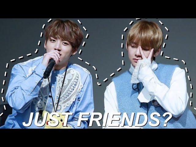 Are Jungkook And Taehyung 'Just Friends'? (taekook/vkook/kookv)