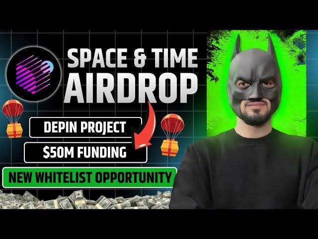 Space and Time Airdrop 🪂 | New Depin Airdrop