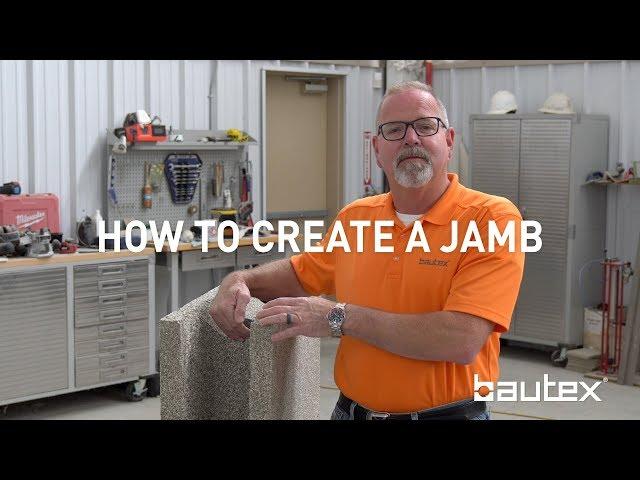 Creating A Jamb with Bautex Block