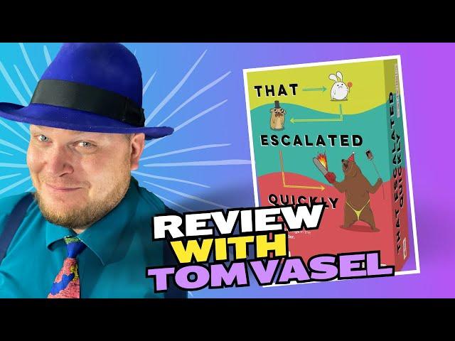 That Escalated Quickly Review with Tom Vasel