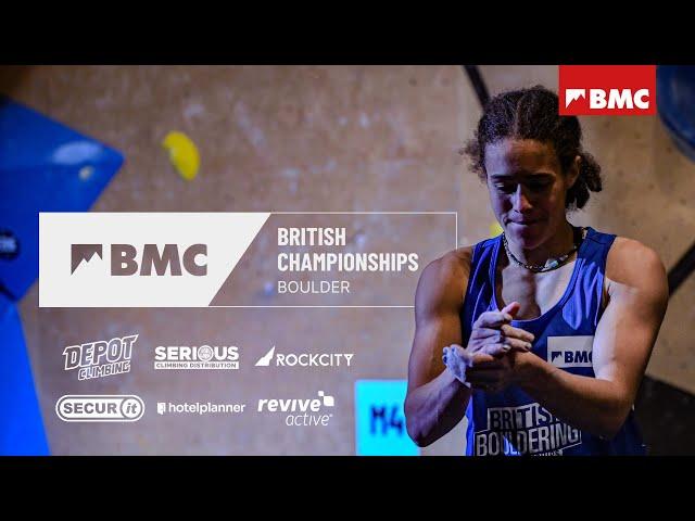 British Boulder Championships 2025 - LIVE  - Semi-Finals