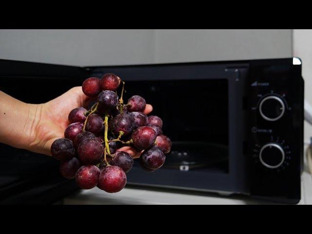 Thing that Happens when you Microwave Grapes