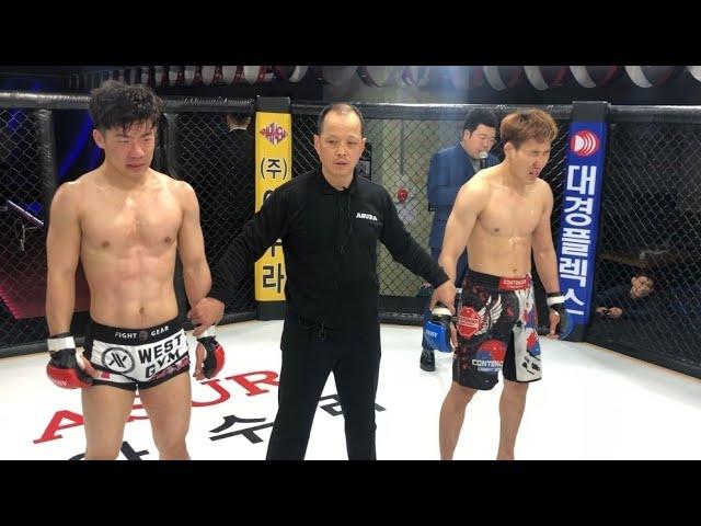 조승현 SEUNG HYUN CHO, Asura Pro MMA Fight 12/29/18, 3rd Round TKO