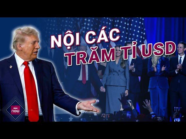 Ông Trump đắc cử Tổng thống, Mỹ sắp có "nội các trăm tỉ USD" đầu tiên trong lịch sử | VTC Now