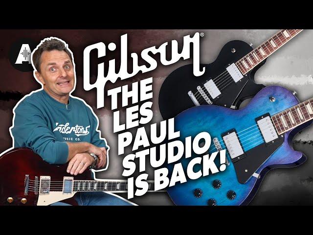 The Gibson Les Paul Studio is Back and Better than Ever!