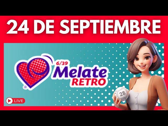 MELATE RETRO Resultados de HOY 24 de septiembre 2024 