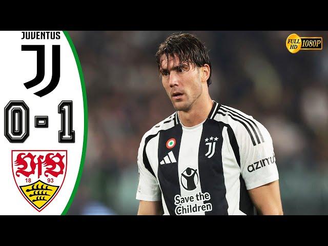 Juventus vs Stuttgart 0-1 Highlights & All Goals 2024 HD