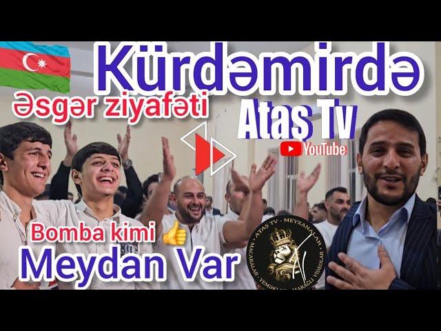 Ataş tv Kürdəmirdə, Elxangildə super məclis var.  Mehman, Ruslan, Rüfət, Aydın, Cahangeşt, Pərviz və