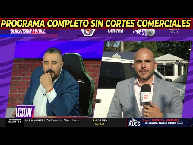 Generacion Futbol [SIN CORTES]OFICIAL!! Ortega es el NUEVO DT De Chivas | America vs Santos