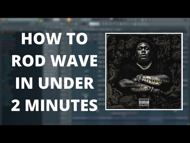 Making Melodies For Rod Wave In UNDER 2 Minutes! | How to make a Rod Wave Type Beat