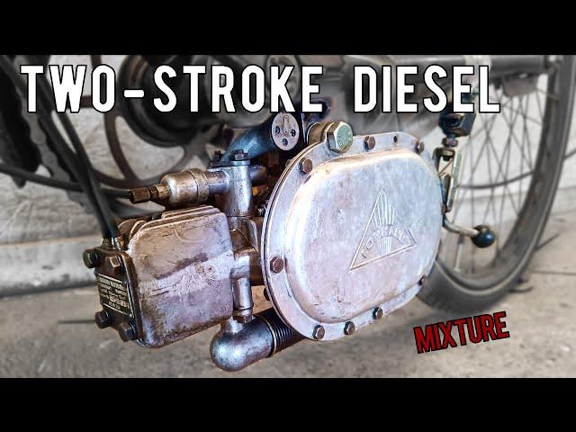 Two-Stroke DIESEL Moped | Trying to make it run better.