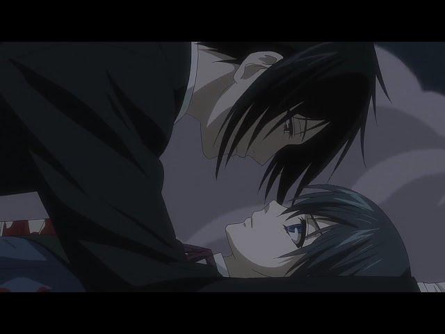 |Amv| Тёмный Дворецкий - Kiss Me (Rus) (Ciel x Sebastian)