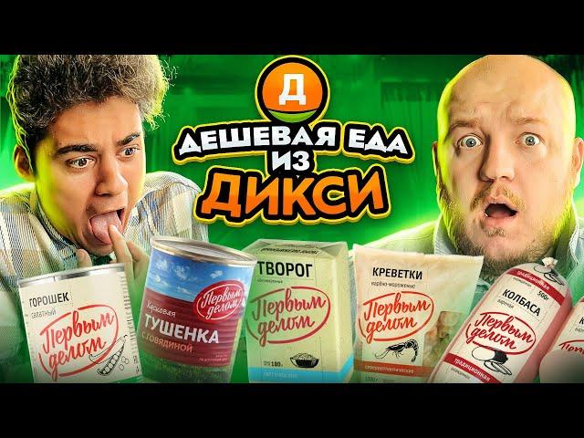 САМАЯ ДЕШЕВАЯ ЕДА из ДИКСИ. ЭМИЛЮ СТАЛО ПЛОХО?