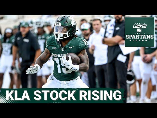 MSU football's Kay'Ron Lynch-Adams ruling the RB position?; Khris Bogle flying under-the-radar