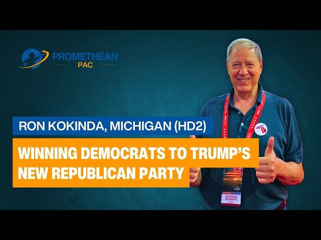 Michigan Candidate Discusses How to Win Democrats Over to Trump's New Republican Party