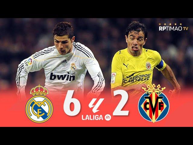 Real Madrid 6 x 2 Villarreal ● La Liga 09/10 Extended Goals & Highlights ᴴᴰ