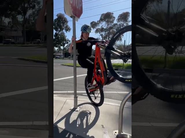 FREE Tech Tip - Save money on tyres by riding on one wheel as much as possible !!