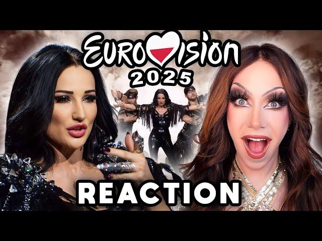 Justyna Steczkowska "Gaja" | Poland  | Eurovision 2025 REACTION