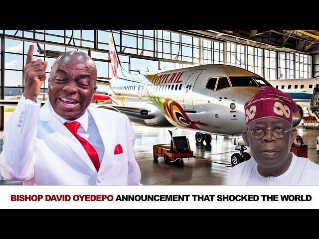 BISHOP DAVID OYEDEPO IS BUILDING THE FIRST EVER AIRPORT IN OGUN STATE . 