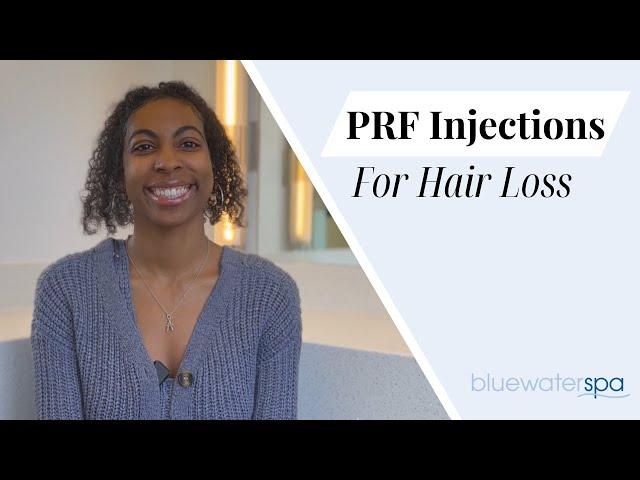 PRF For Hair Loss || Blue Water Spa - Raleigh