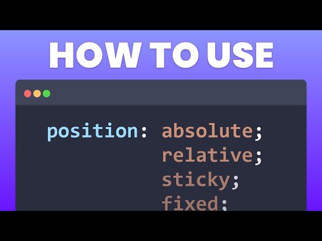 Learn CSS Positions in 4 minutes