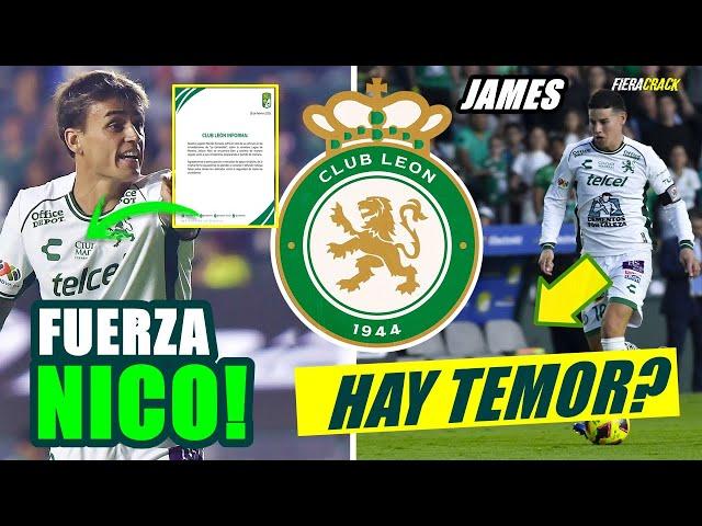  TRAGEDIA en el CLUB LEÓN ? HAY TEMOR! NICOLAS FONSECA  y JAMES se VAN ? NOTICIAS LEÓN Liga MX