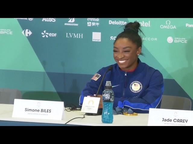 'Never say never, but I am getting really old' USA's Simone Biles on last time vaulting at Olympics