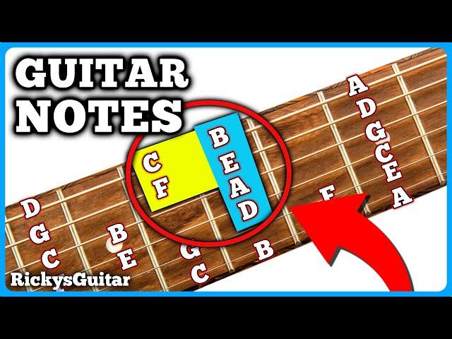 4 Sneaky Tips To QUICKLY Learn The Guitar Notes (#3 is Stupid...But It Works)