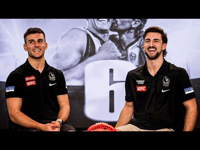 Double Daicos Delight  ️ Brothers share their reflections after penning fresh deals