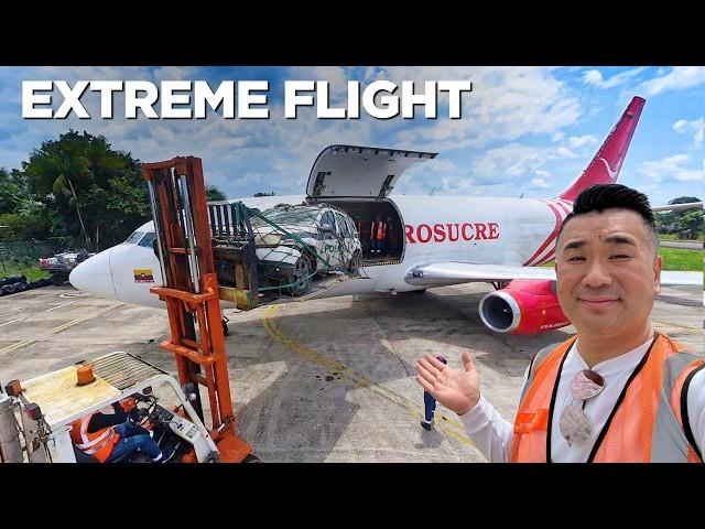 EXTREME FLIGHT - Flying Aerosucre 44-Year-Old B737-200 to Jungle