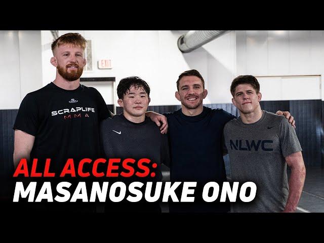 All Access: Masanosuke Ono Trains With Penn State's Bo Nickal and Zain Retherford