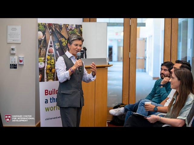 "Urban Regional Governance for Sustainable Development" with Claudia López Hernández