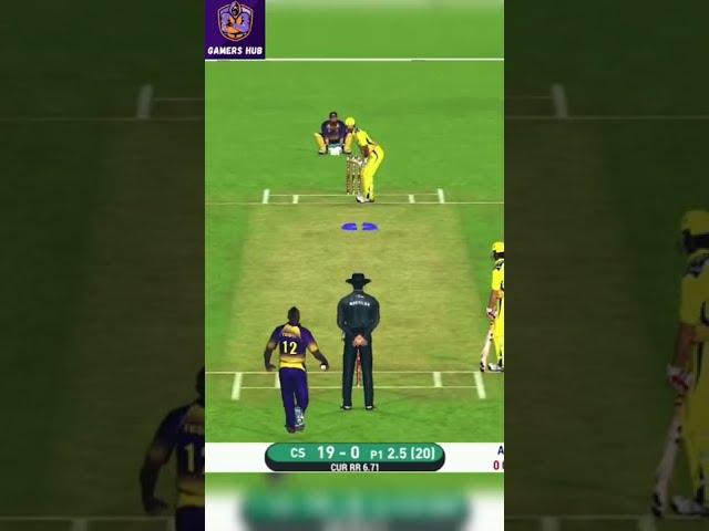 Andre Russell wicket vs csk #short #ytshort #game #cricket