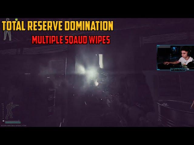 The Reserve MASTER Back at it-Half lobby and Squad wipes!-Escape From Tarkov Stream Highlights