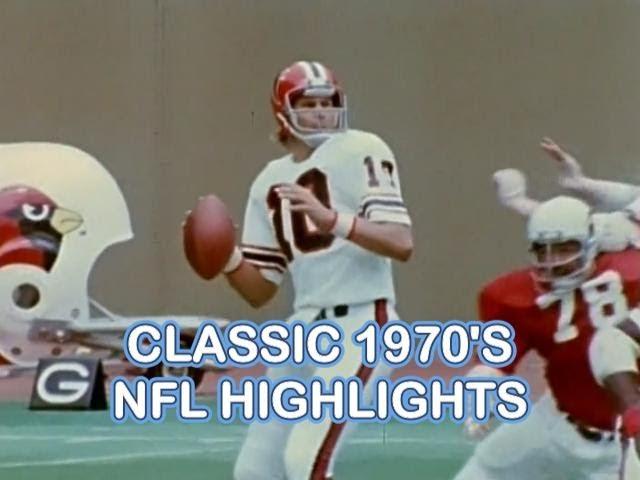 Classic 1970's NFL Highlights