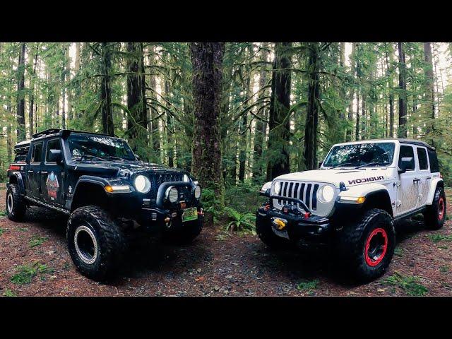 JEEP WALK-AROUND 2020 ECO-DIESEL AND GLADIATOR // THE STORY TILL NOW & CASEY 250 /// EFRT